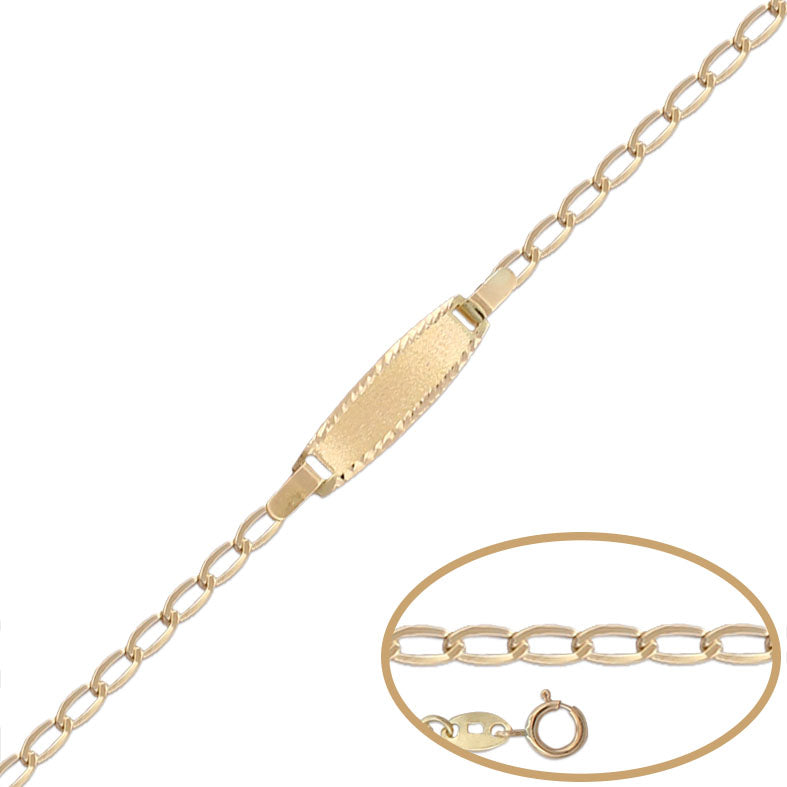 PULSERA ORO 18KL - 13CM - Peso: 1.25 gr 