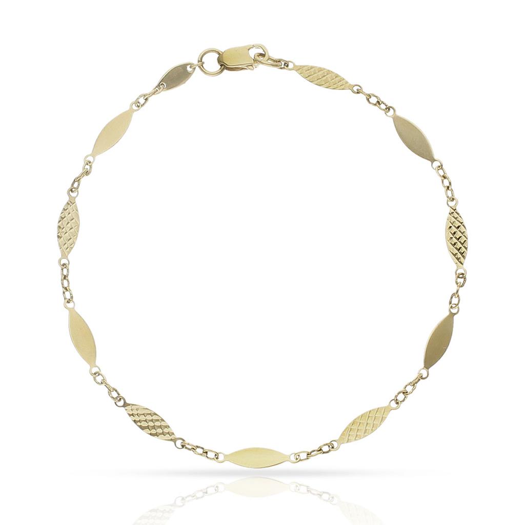 PULSERA ORO 18KL - 3.50MM - Peso: 2.00 gr 