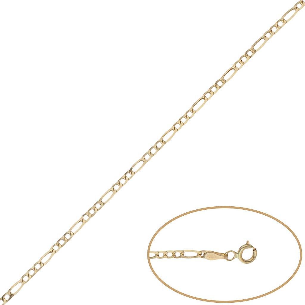 PULSERA ORO 18KL 3x1 - 2.50MM - Peso: 1.35 gr 