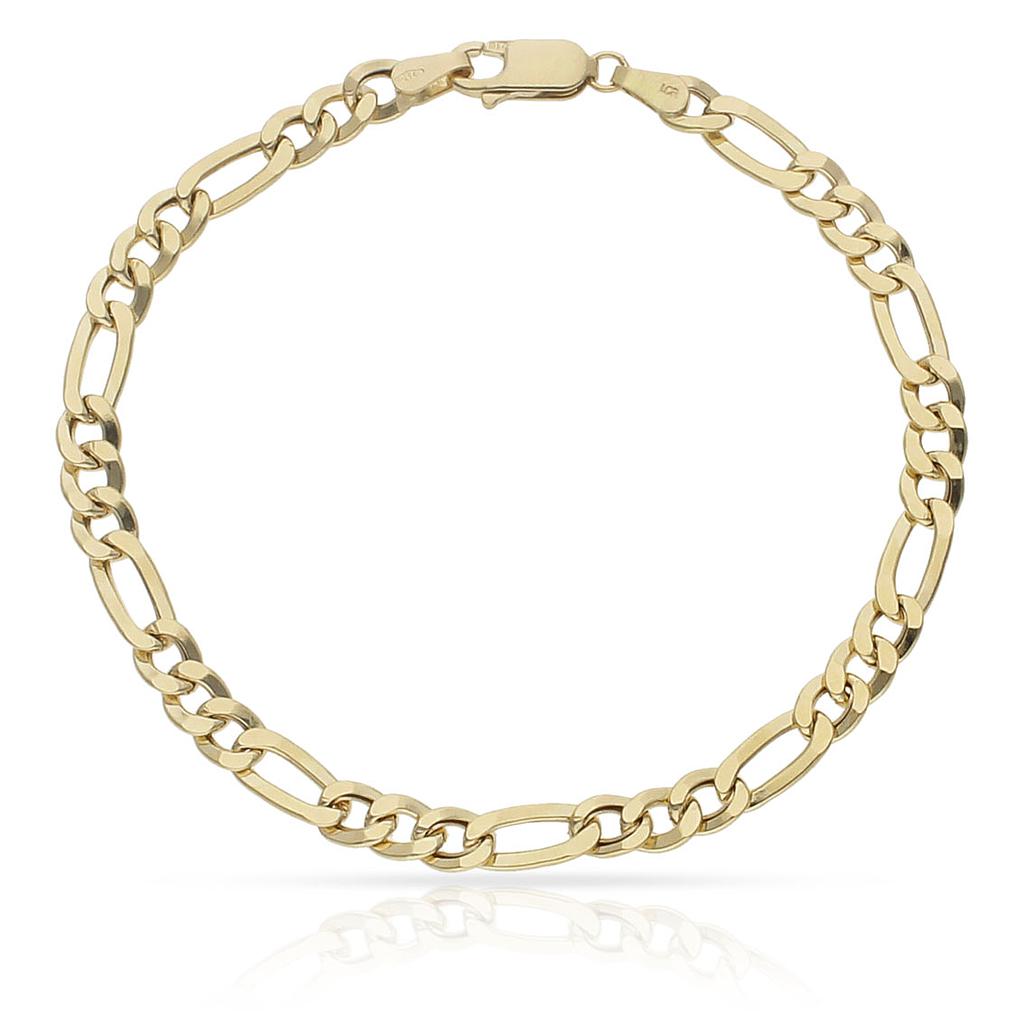 PULSERA ORO 18KL 3x1 - 5MM - Peso: 4.65 gr 