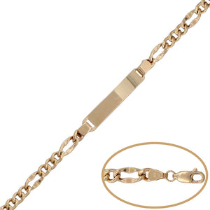 PULSERA ORO 18KL 3x1 - 5MM - Peso: 5.45 gr 