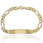 PULSERA ORO 18KL 3x1 PLACA - Peso: 16.55 gr 