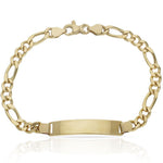 PULSERA ORO 18KL 3x1 PLACA - Peso: 8.50 gr 