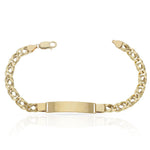 PULSERA ORO 18KL BARBADA DOBLE - Peso: 10.85 gr 