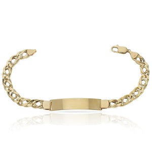 PULSERA ORO 18KL BARBADA DOBLE - Peso: 17.30 gr 