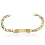 PULSERA ORO 18KL BARBADA DOBLE - Peso: 17.50 gr 