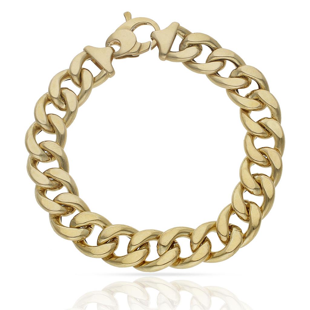 PULSERA ORO 18KL BARBADA - Peso: 31.15 gr 