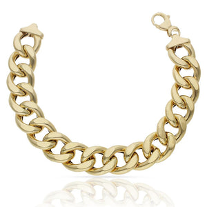 PULSERA ORO 18KL BARBADA - Peso: 38.30 gr 