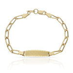 PULSERA ORO 18KL BEBE FIGARO - Peso: 2.80 gr 