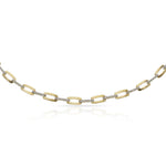 PULSERA ORO 18KL BICOLOR CIRCONITAS - Peso: 6.95 gr 