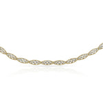 PULSERA ORO 18KL BICOLOR - Peso: 7.50 gr 