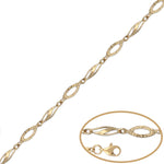 PULSERA ORO 18KL CALADA - Peso: 2.80 gr 