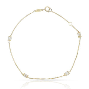 PULSERA ORO 18KL CIRCONITAS