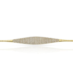 PULSERA ORO 18KL CIRCONITAS - Peso: 12.05 gr 
