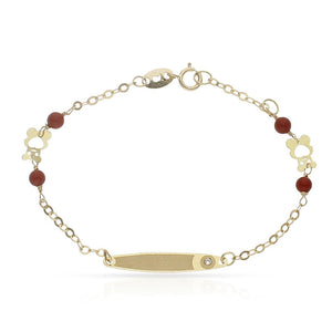 PULSERA ORO 18KL CIRCULO CIRCONITA - Peso: 1.00 gr 