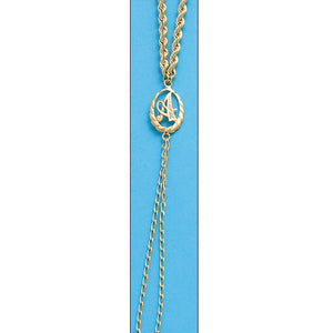 PULSERA ORO 18KL DEDO LETRA - Abecedario: s 