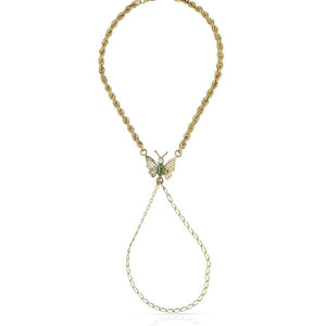 PULSERA ORO 18KL DEDO MARIPOSA