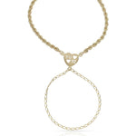PULSERA ORO 18KL DEDO "TU Y YO" - Peso: 5.40 gr 