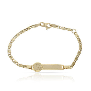PULSERA ORO 18KL ELEFANTE - Peso: 2.70 gr 