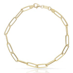 PULSERA ORO 18KL ESLABONES OVALADOS - 4.50MM - Peso: 3.30 gr 