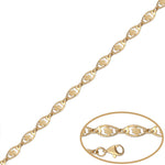 PULSERA ORO 18KL FLOR - Peso: 3.40 gr 