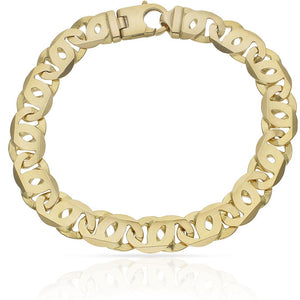 PULSERA ORO 18KL FUNDIDA - 11MM - Peso: 47.75 gr 
