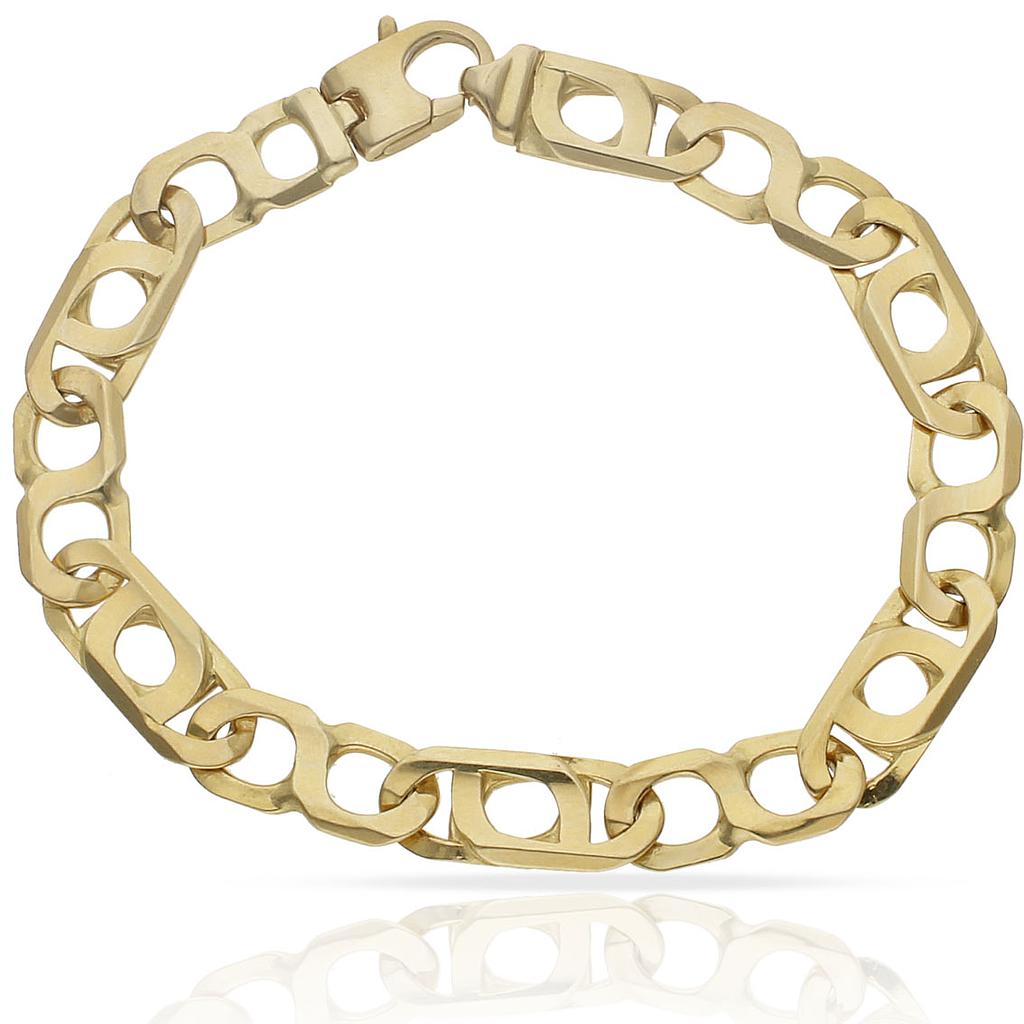 PULSERA ORO 18KL FUNDIDA - Peso: 30.75 gr 