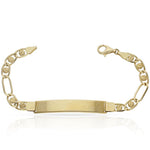 PULSERA ORO 18KL FUNDIDA PLACA - Peso: 12.75 gr 