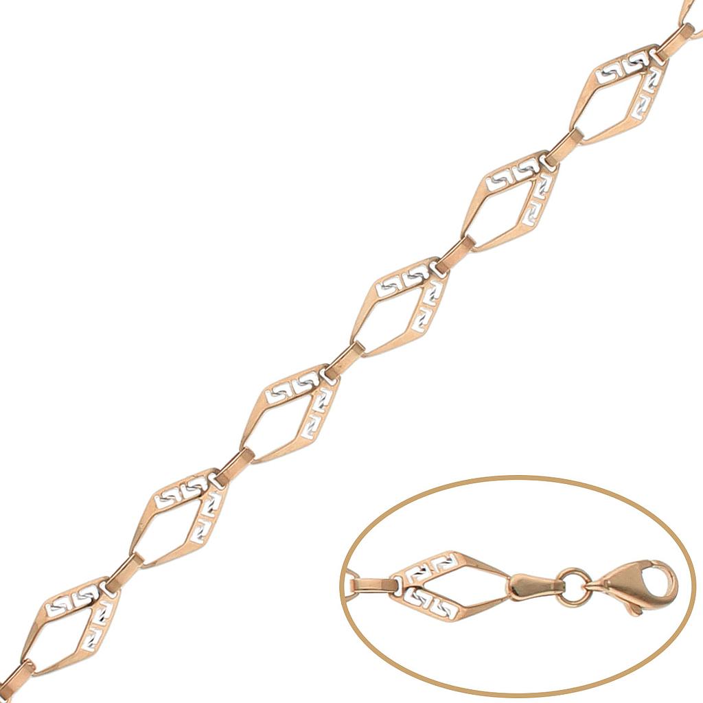 PULSERA ORO 18KL GRECA - Peso: 4.40 gr 