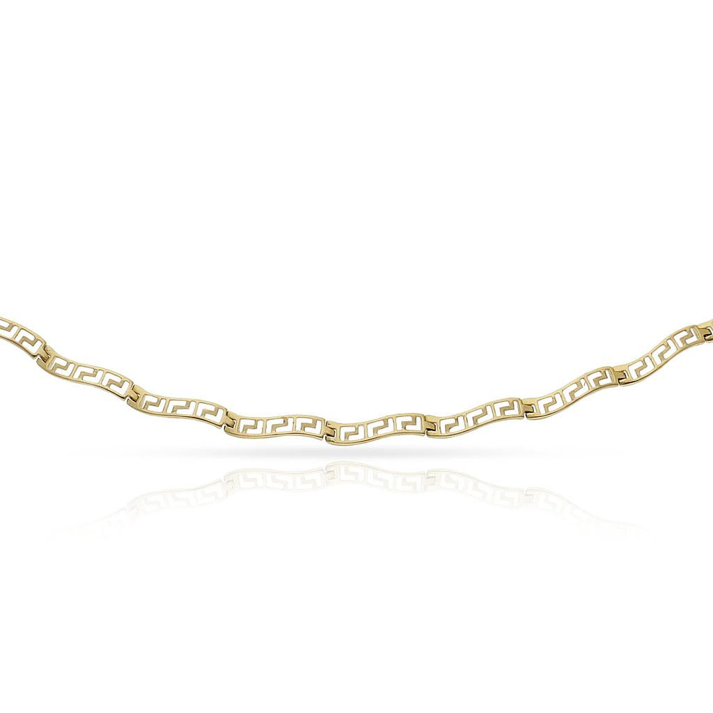PULSERA ORO 18KL GRECA - Peso: 5.90 gr 