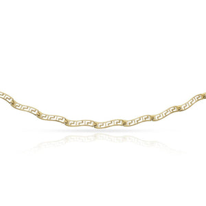 PULSERA ORO 18KL GRECA - Peso: 5.90 gr 