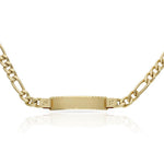 PULSERA ORO 18KL HUECA 3x1 PLACA - Peso: 14.60 gr 