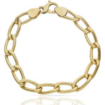PULSERA ORO 18KL HUECA FIGARO - Peso: 17.70 gr 