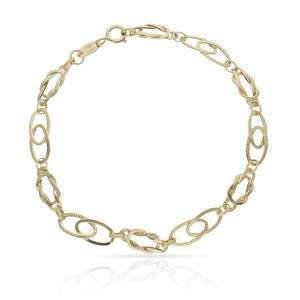 PULSERA ORO 18KL HUECA - Peso: 2.40 gr 