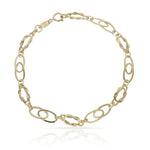 PULSERA ORO 18KL HUECA - Peso: 2.45 gr 