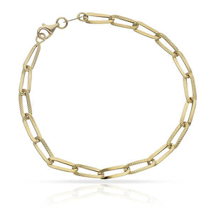 PULSERA ORO 18KL HUECA - Peso: 2.85 gr 