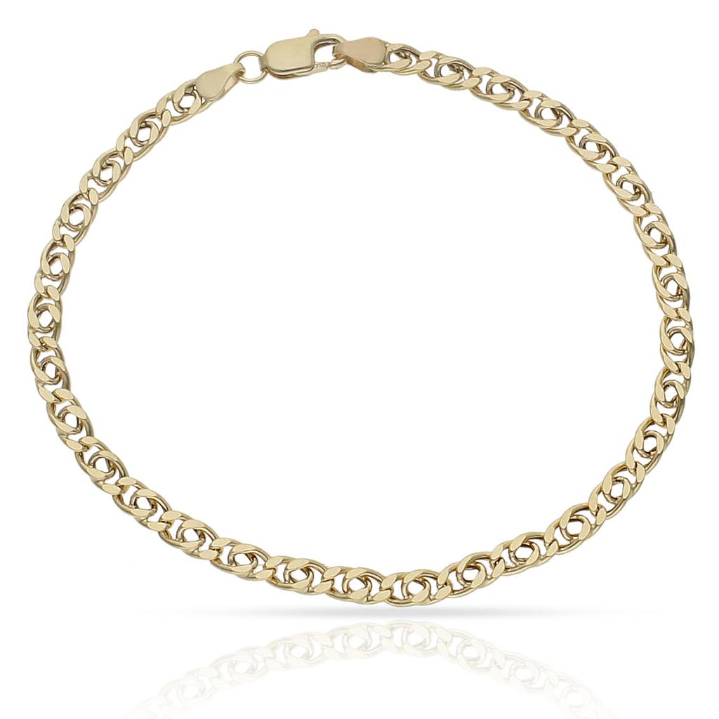 PULSERA ORO 18KL HUECA - Peso: 3.05 gr 