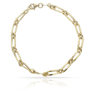 PULSERA ORO 18KL HUECA - Peso: 3.20 gr 