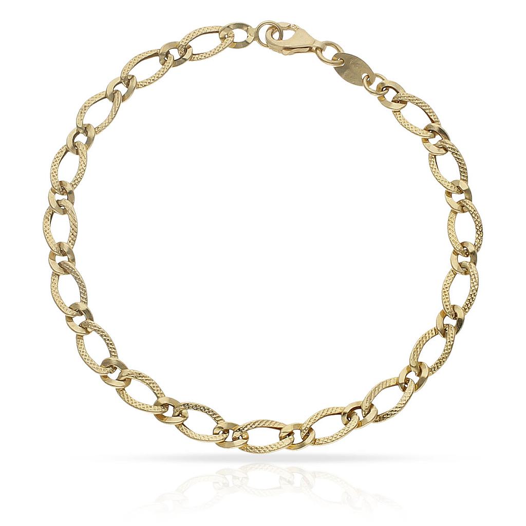 PULSERA ORO 18KL HUECA - Peso: 3.20 gr 