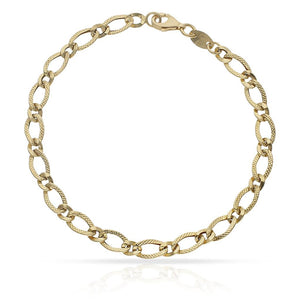 PULSERA ORO 18KL HUECA - Peso: 3.25 gr 