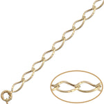 PULSERA ORO 18KL HUECA - Peso: 4.90 gr 