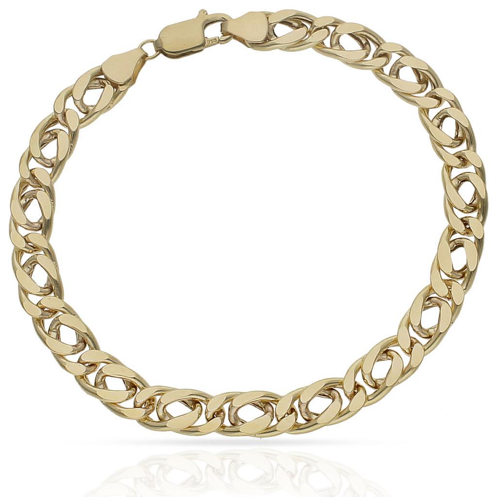 PULSERA ORO 18KL HUECA - Peso: 9.70 gr 