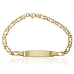 PULSERA ORO 18KL HUECA PLACA - Peso: 8.50 gr 