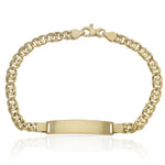 PULSERA ORO 18KL HUECO PLACA - Peso: 8.10 gr 