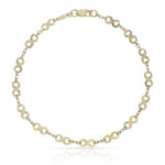 PULSERA ORO 18KL INFINITOS TALLADOS - 4MM - Peso: 2.30 gr 