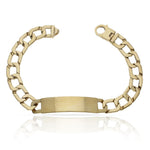 PULSERA ORO 18KL MACIZA PLACA - Peso: 50.95 gr 