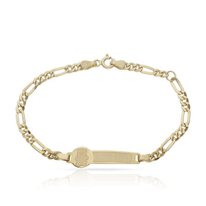 PULSERA ORO 18KL OSO 3x1 - Peso: 2.60 gr 
