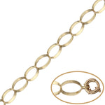 PULSERA ORO 18KL OVAL - Peso: 5.80 gr 