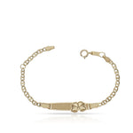 PULSERA ORO 18KL PATUCOS - 13.50CM - Peso: 1.60 gr 