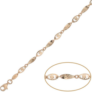PULSERA ORO 18KL - Peso: 2.80 gr 